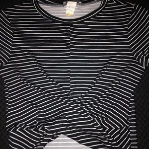 Twisted front Crop Top